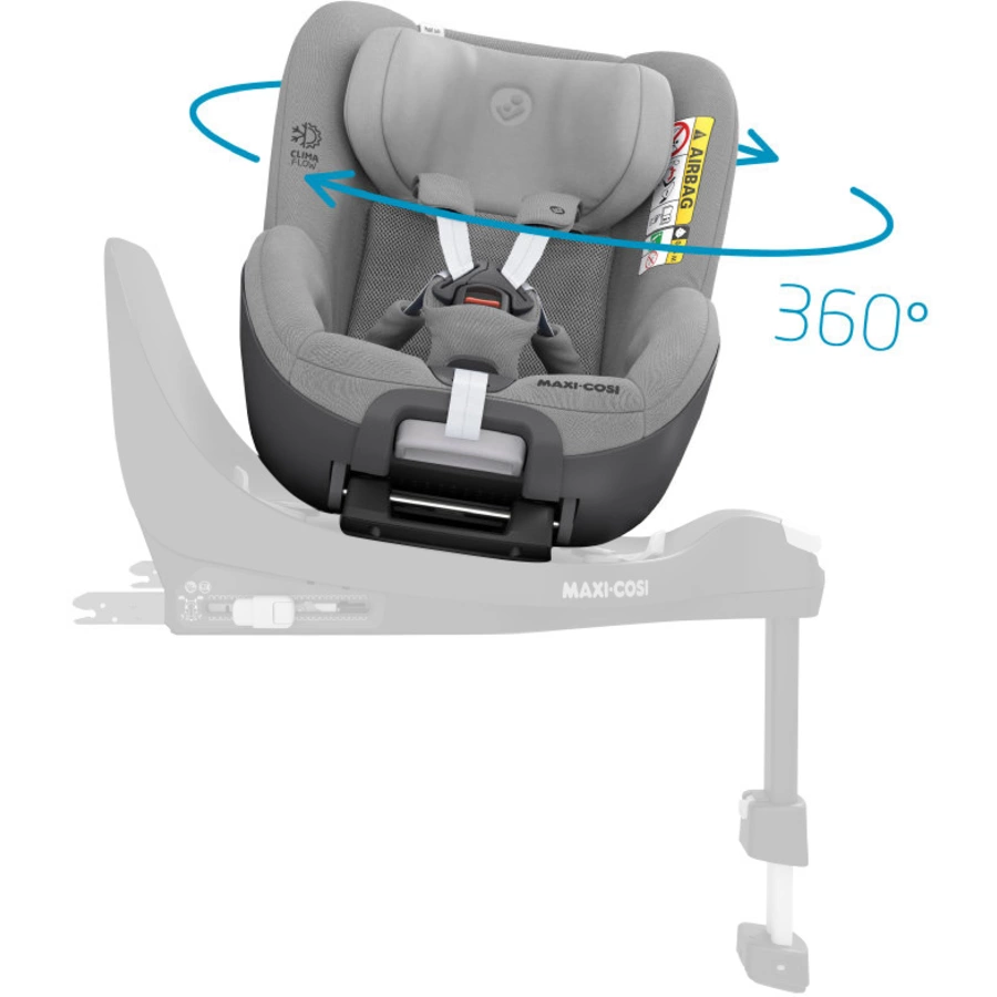 MAXI COSI Reboarder Pearl 360 Authentic Grey
