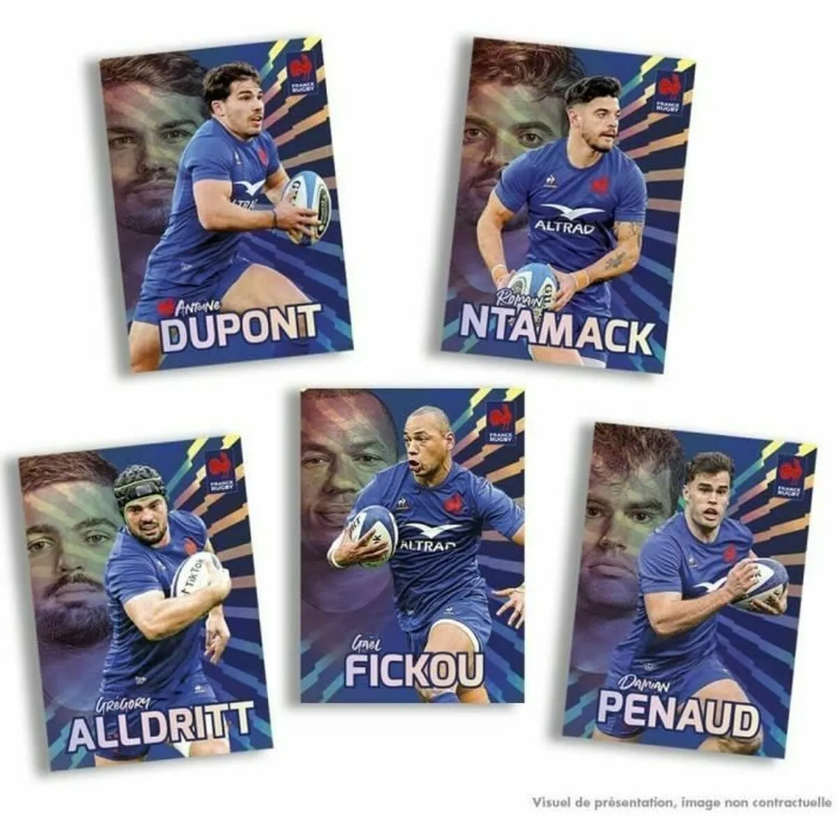 Panini Pack Images France Rugby 36 Enveloppes