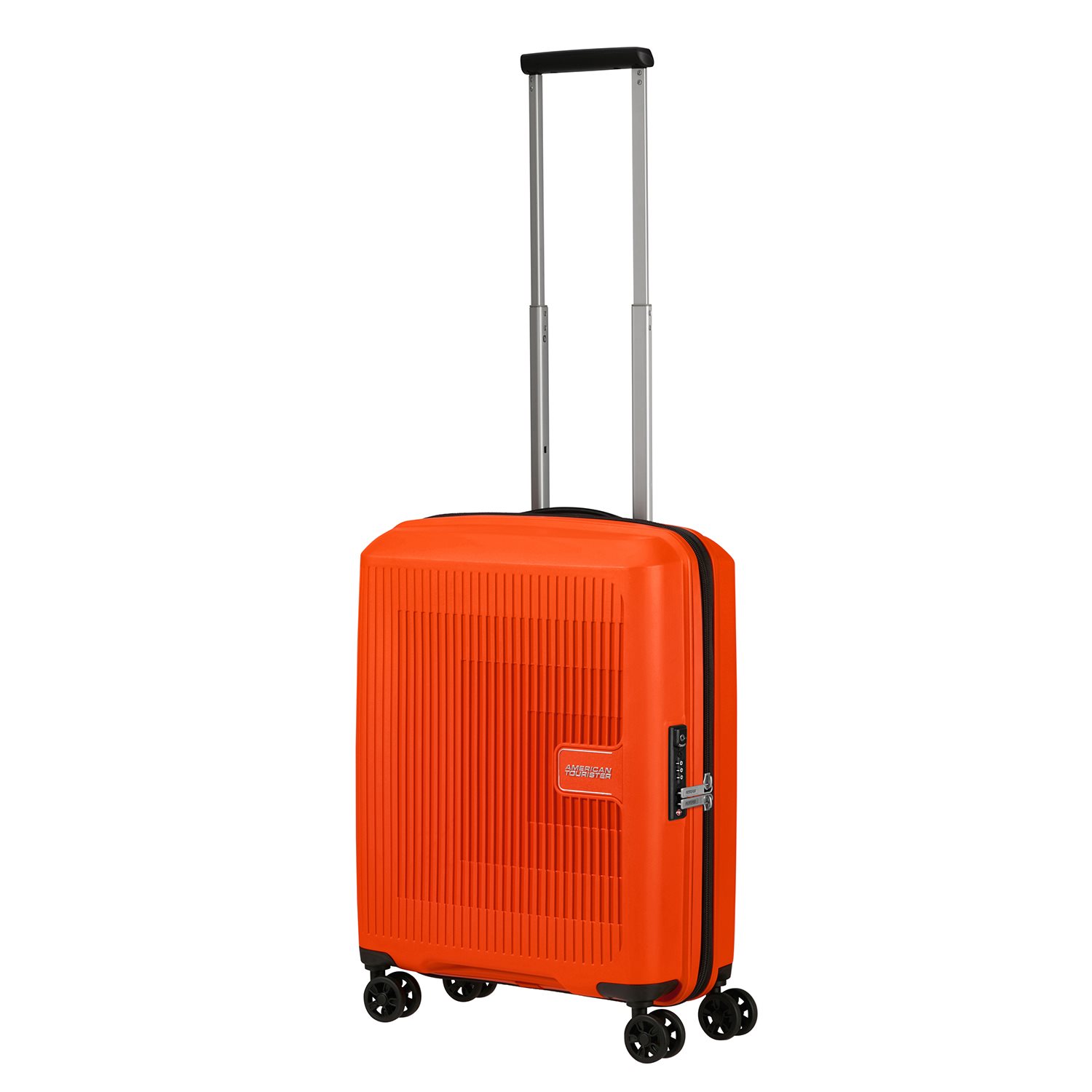 American Tourister Aerostep Spinner 55 Exp bright orange