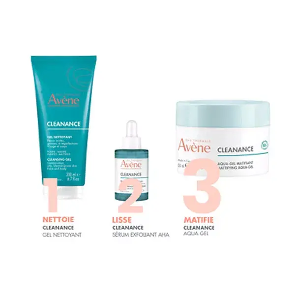 Avène Cleanance Gel Matificante Aqua-Gel 50ml