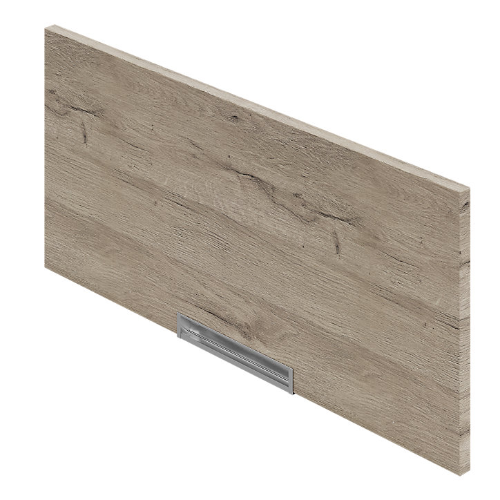 Façade de cuisine hotte / casserolier Pachira décor bois clair l. 80 cm GoodHome