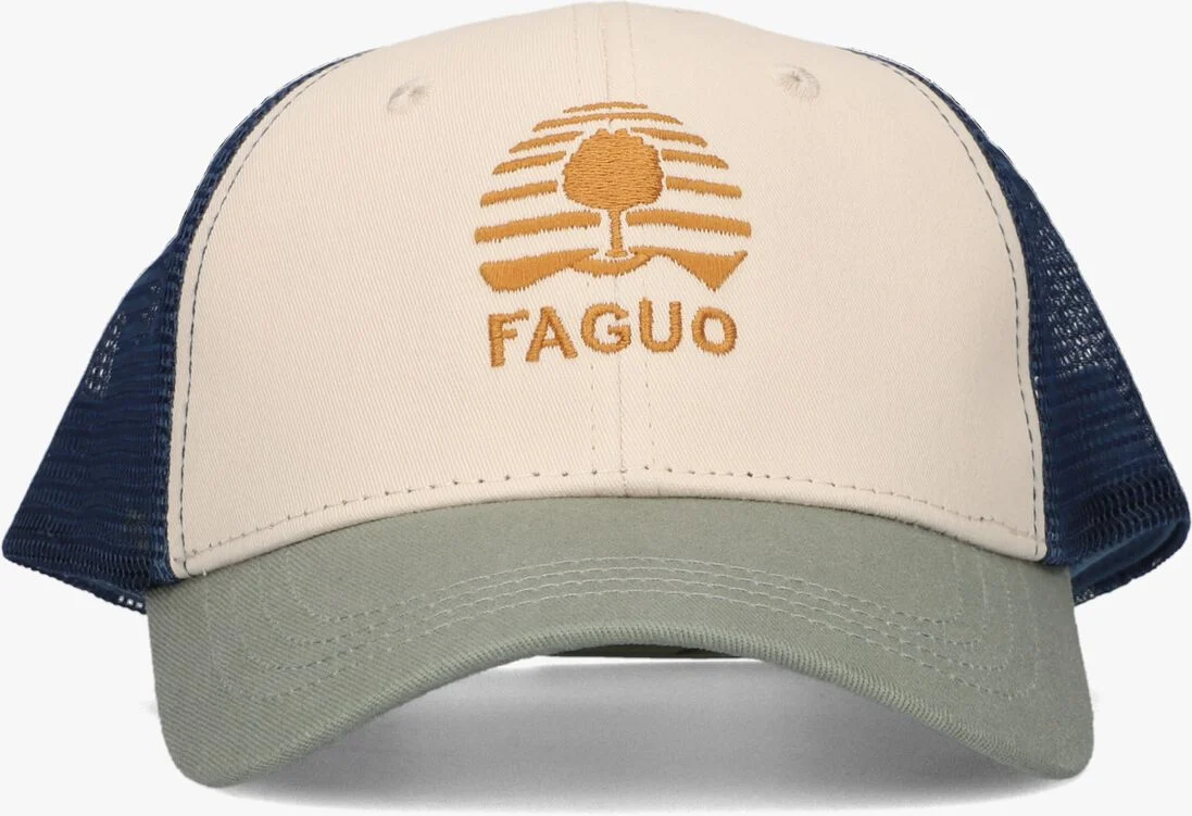 FAGUO groene faguo pet trucker cap heads cotton