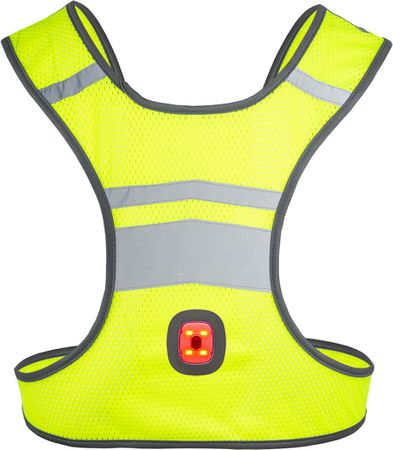 NOVA LED reflektierende Weste  yellow  XL