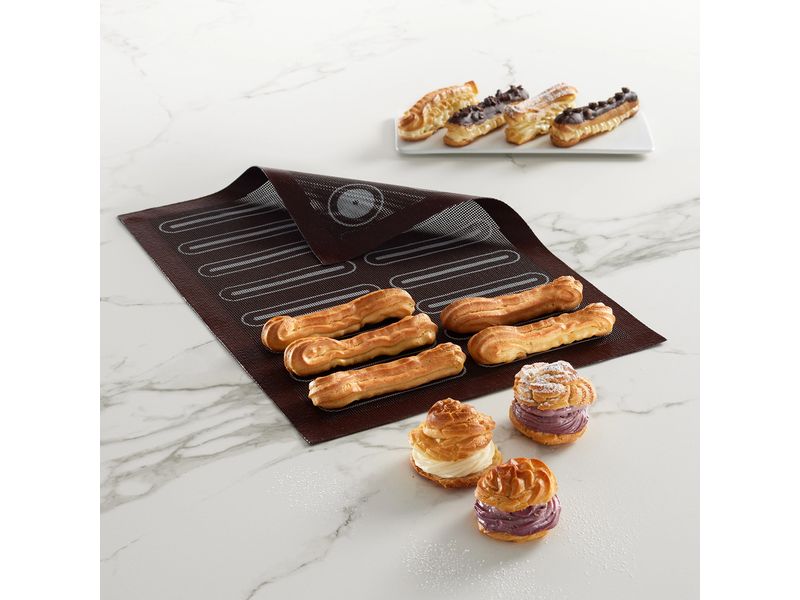 Lékué Backmatte mikroperforiert, Silikon, 40 x 30 cm Mikroperforierte Backmatte