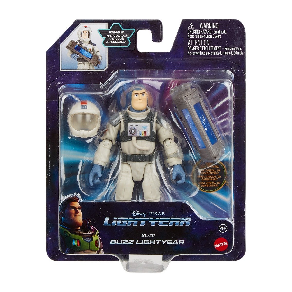 Pixar Buzz l'Eclair - Figurine Buzz combinaison XL-01
