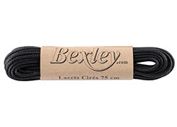 3 paires de lacets Noirs pour chaussures de ville homme