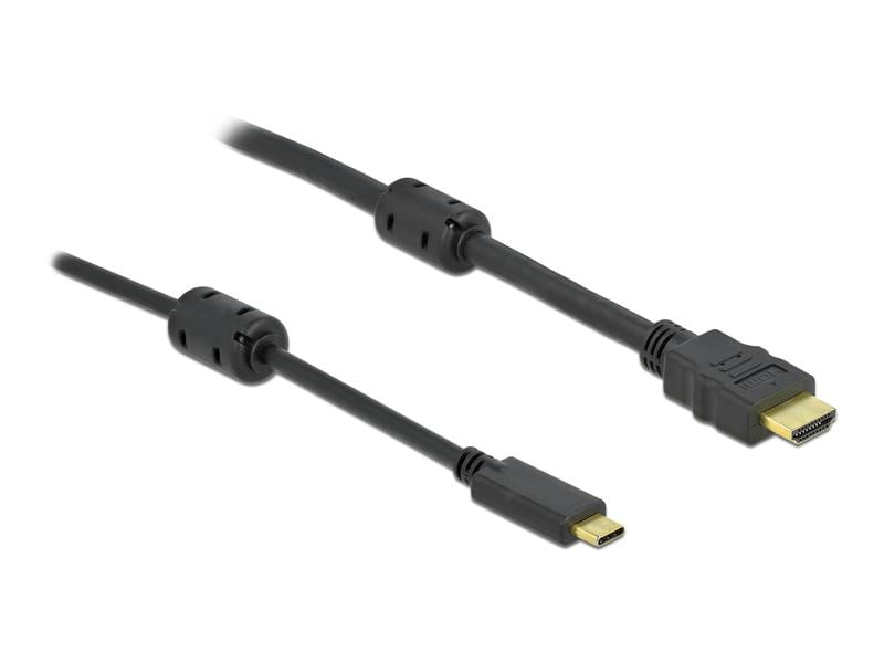 Delock Kabel USB-C  - HDMI , 4K/60Hz, aktiv, 7 m Delock Aktives USB Type-C zu HDMI Kabel (DP Alt Mode) 4K 60 Hz 7 m