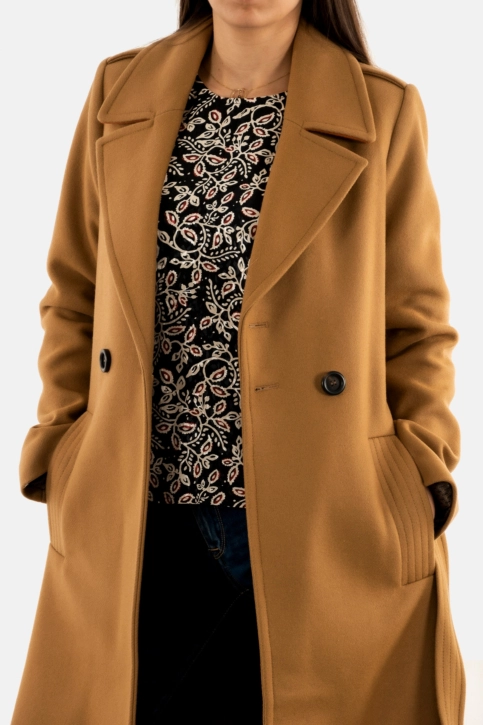 Manteaux trench and coat by lener precieux 47 camel