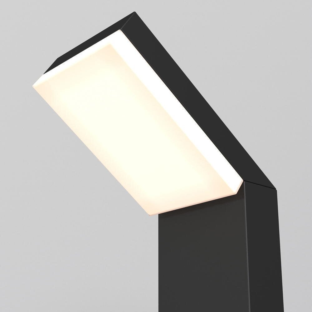 Paso LED-padverlichting in zwart, 12W, 660lm, IP54