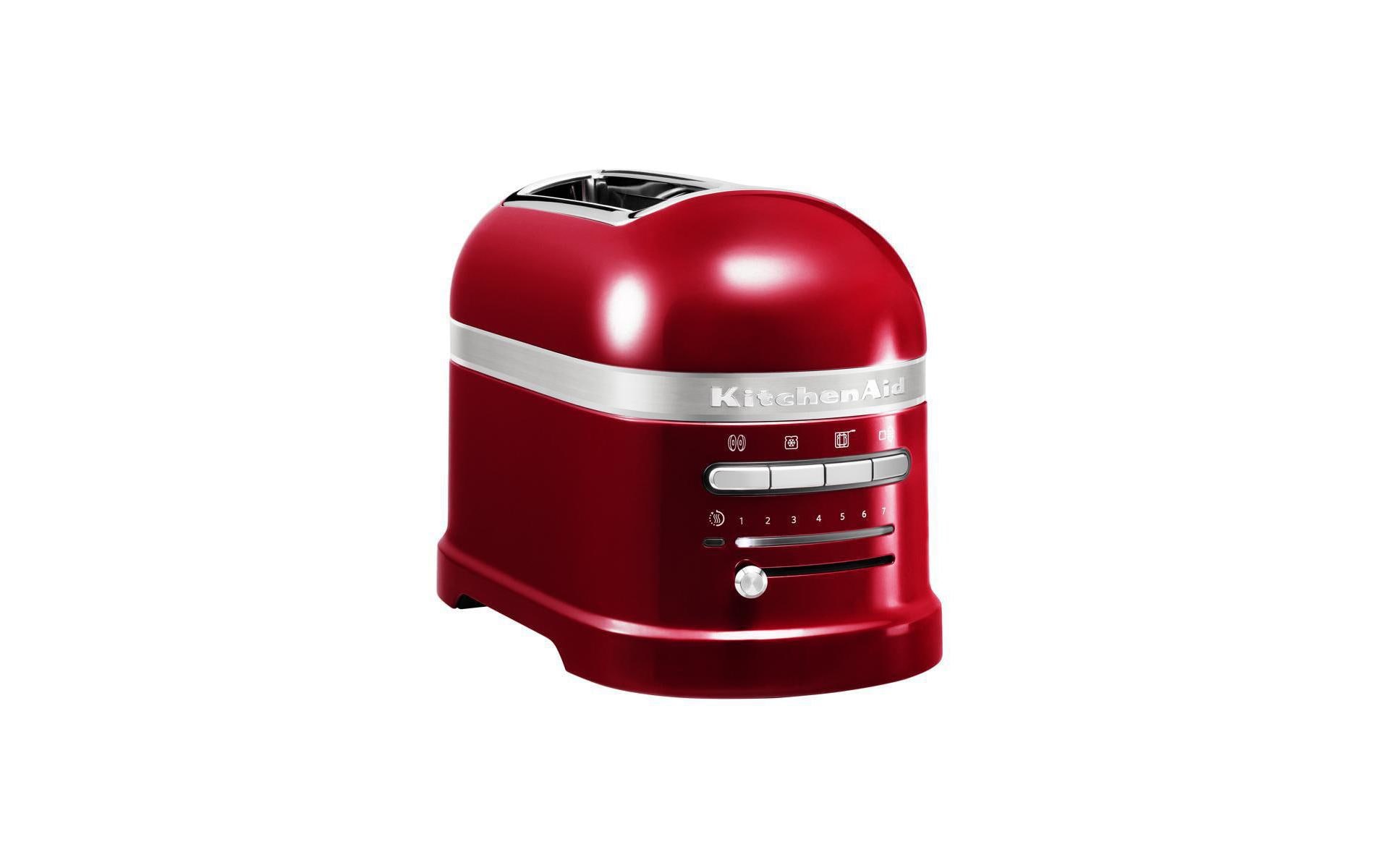Toaster 5KMT2204 Dunkelrot<br>Doppelschlitztoaster mit sieben Bräunungsstufen