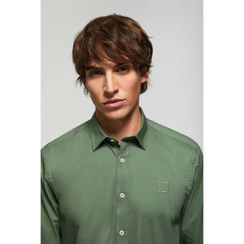 Polo Club - BLOCK FRAME OXFORD SHIRT Verde