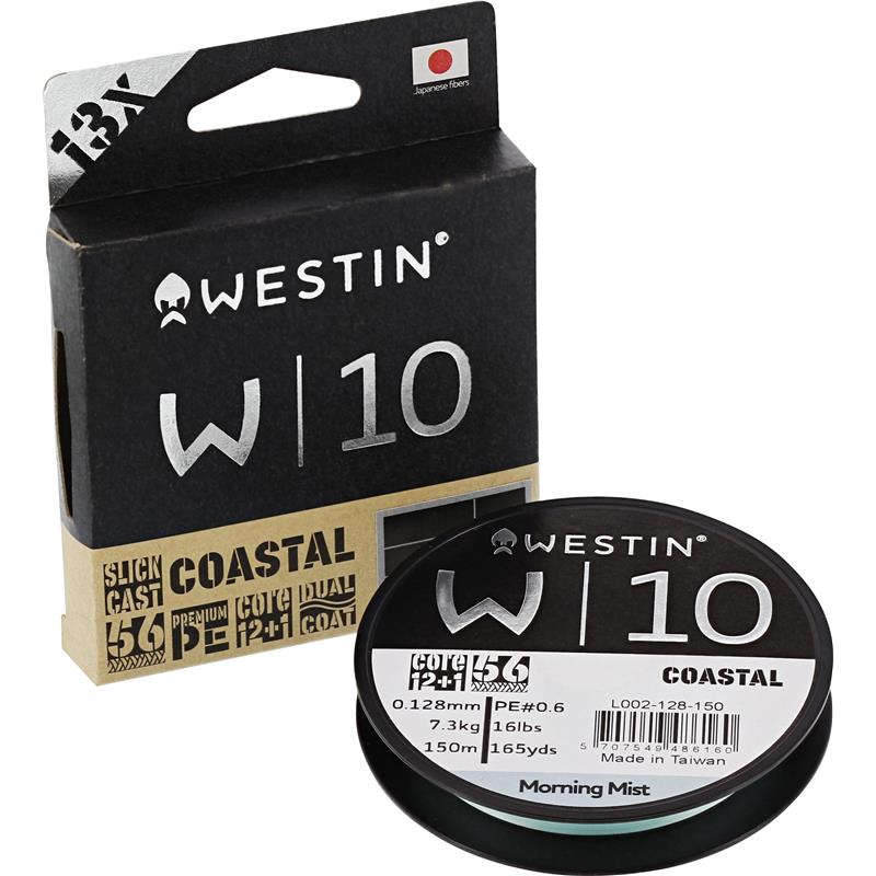 Tresse Westin W10 13 Braid Coastal - Bleu - 150M