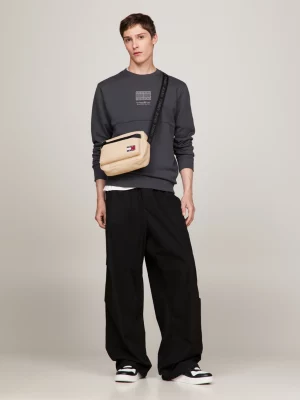 Bolsa transversal pequena Essential Repeat Logo