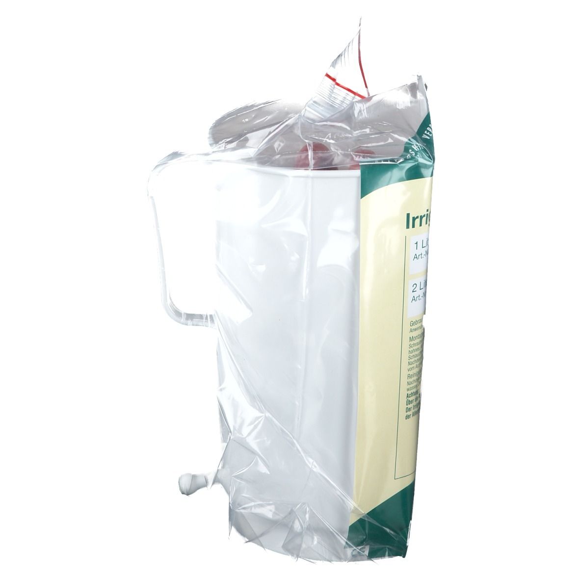 Irrigator 2 Liter komplett mit PVC Gummischlauch