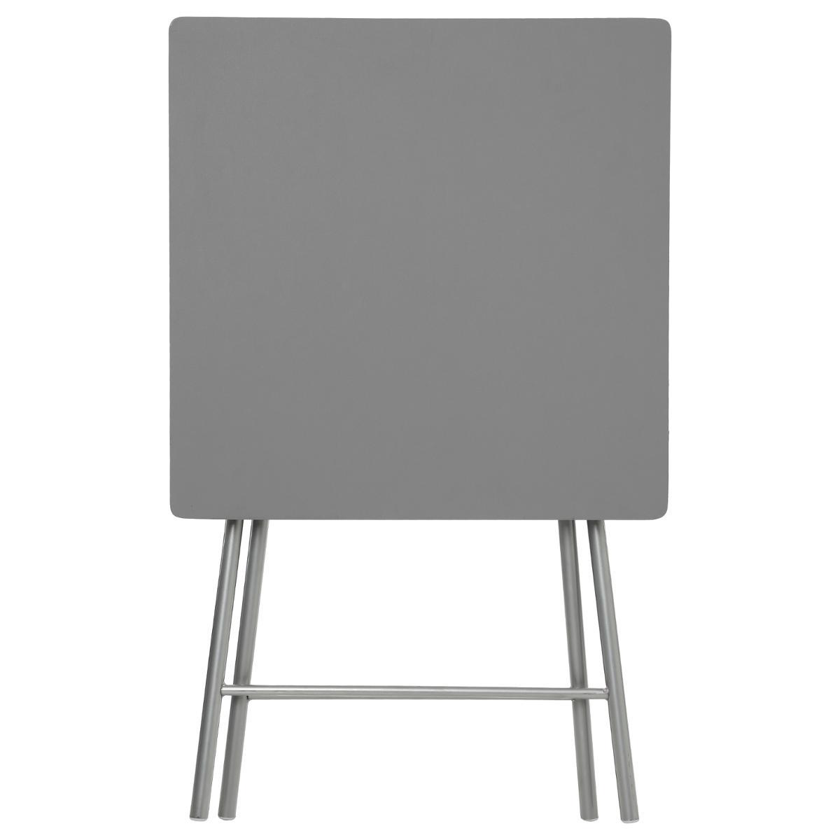 TABLE PLIANTE 60X60CM GRIS