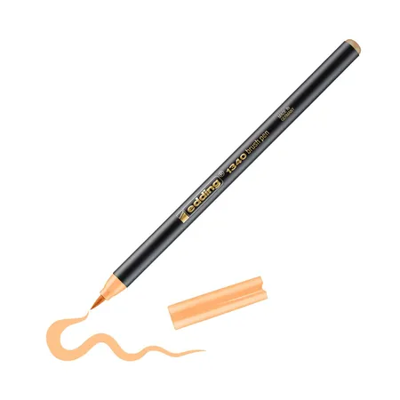 edding 1340 brushpen hellorange