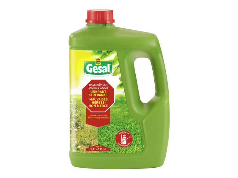 Gesal Rasendünger Unkraut-Nein Danke! 2.5 l Dünger