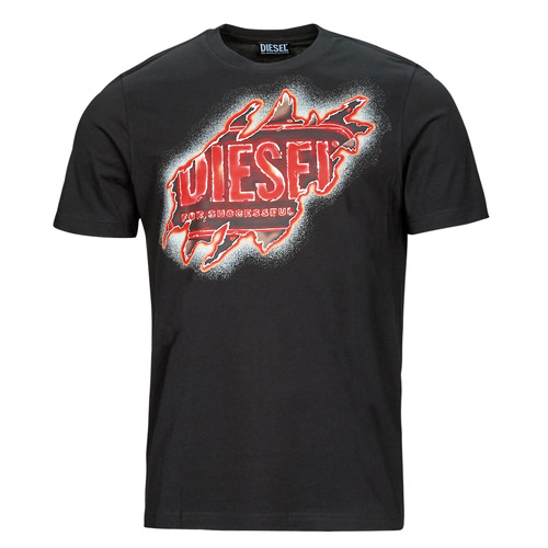 Diesel - T-JUST-E43 - Noir / Rouge