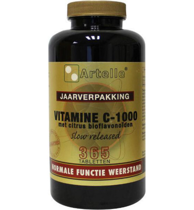 Artelle Vitamine C 1000mg/200mg bioflavonoiden (365 tabletten)