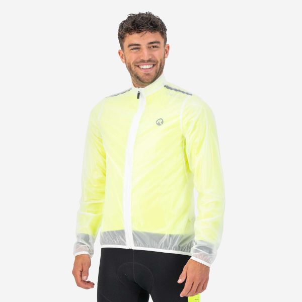 Rogelli Emergency Regnjakke, White
