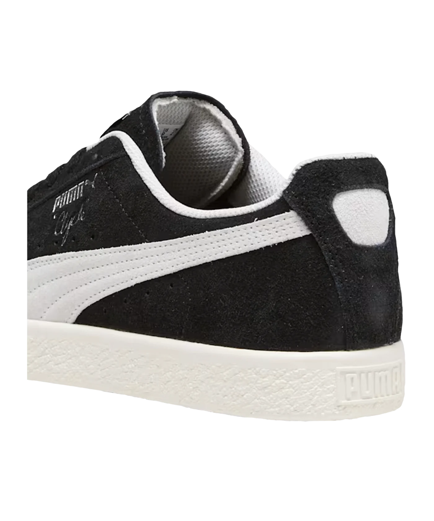 PUMA Clyde Hairy Suede Schwarz F02