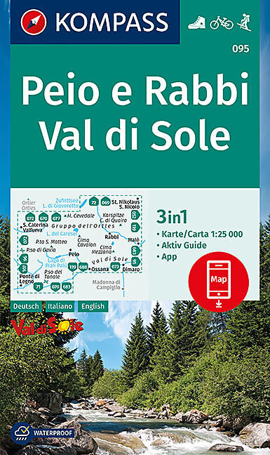 KOMPASS - 095 PEIO E RABBI VAL DI SOLE KOMPASS