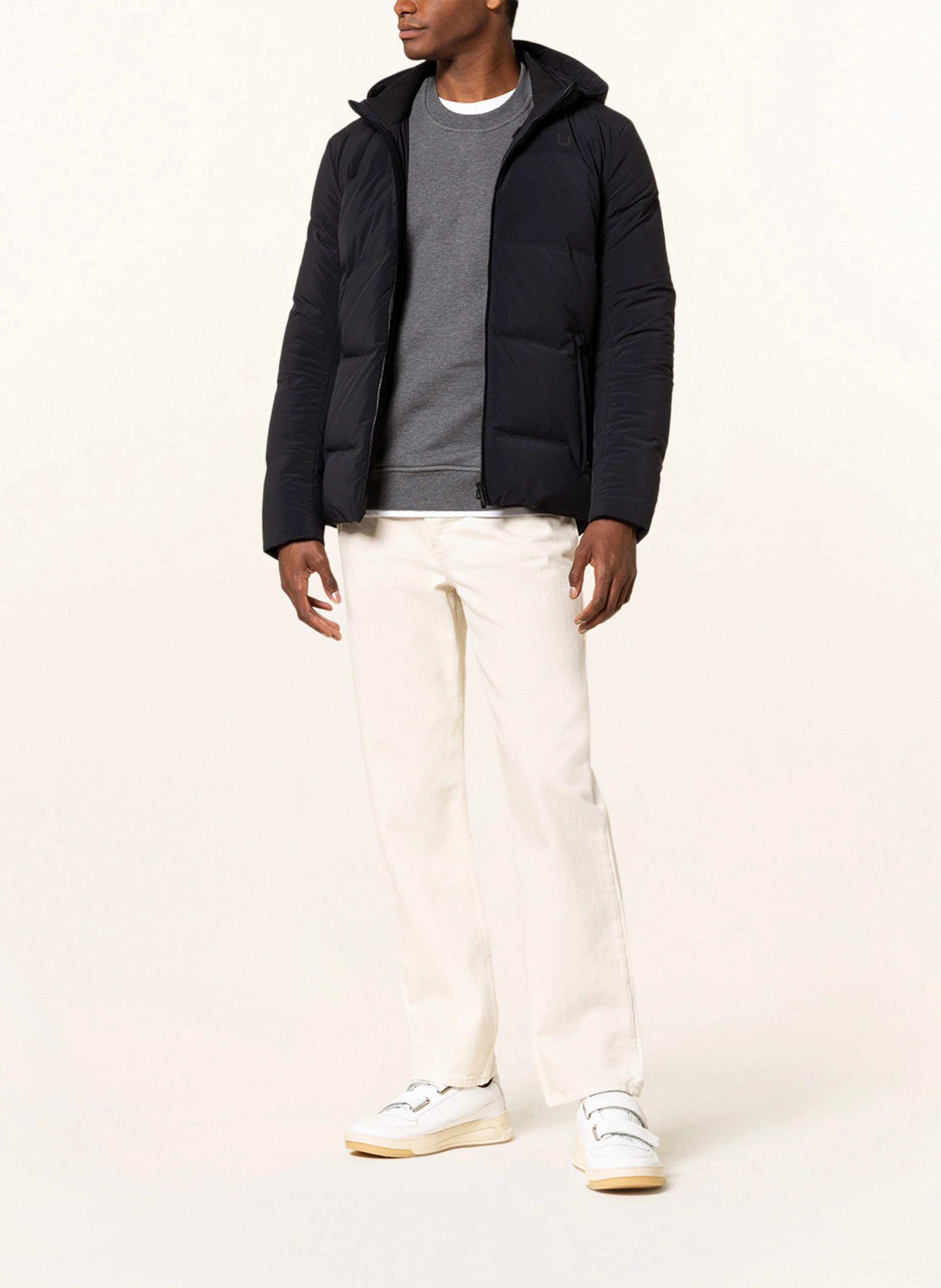UBR Daunenjacke BOLT mit abnehmbarer Kapuze