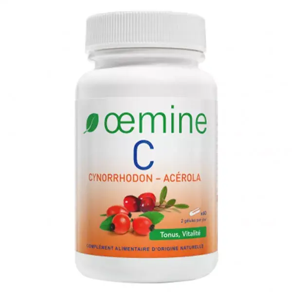 Oemine C Acerola Rosa Mosqueta 60 cápsulas
