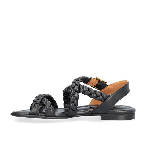 Billi Bi A4090 Sandaler, Black Nappa, 39
