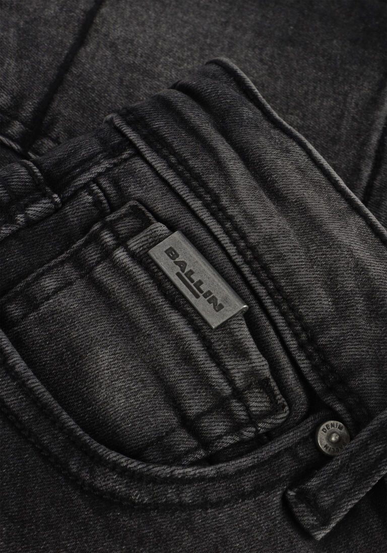 BALLIN donkergrijze ballin korte broek the jaxx k1201