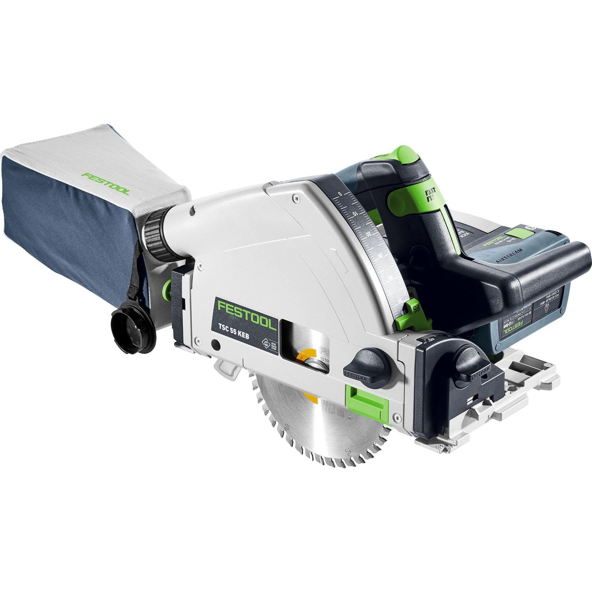 Festool TSC 55 KEB-Basic Accu Invalzaag in Systainer - 576712