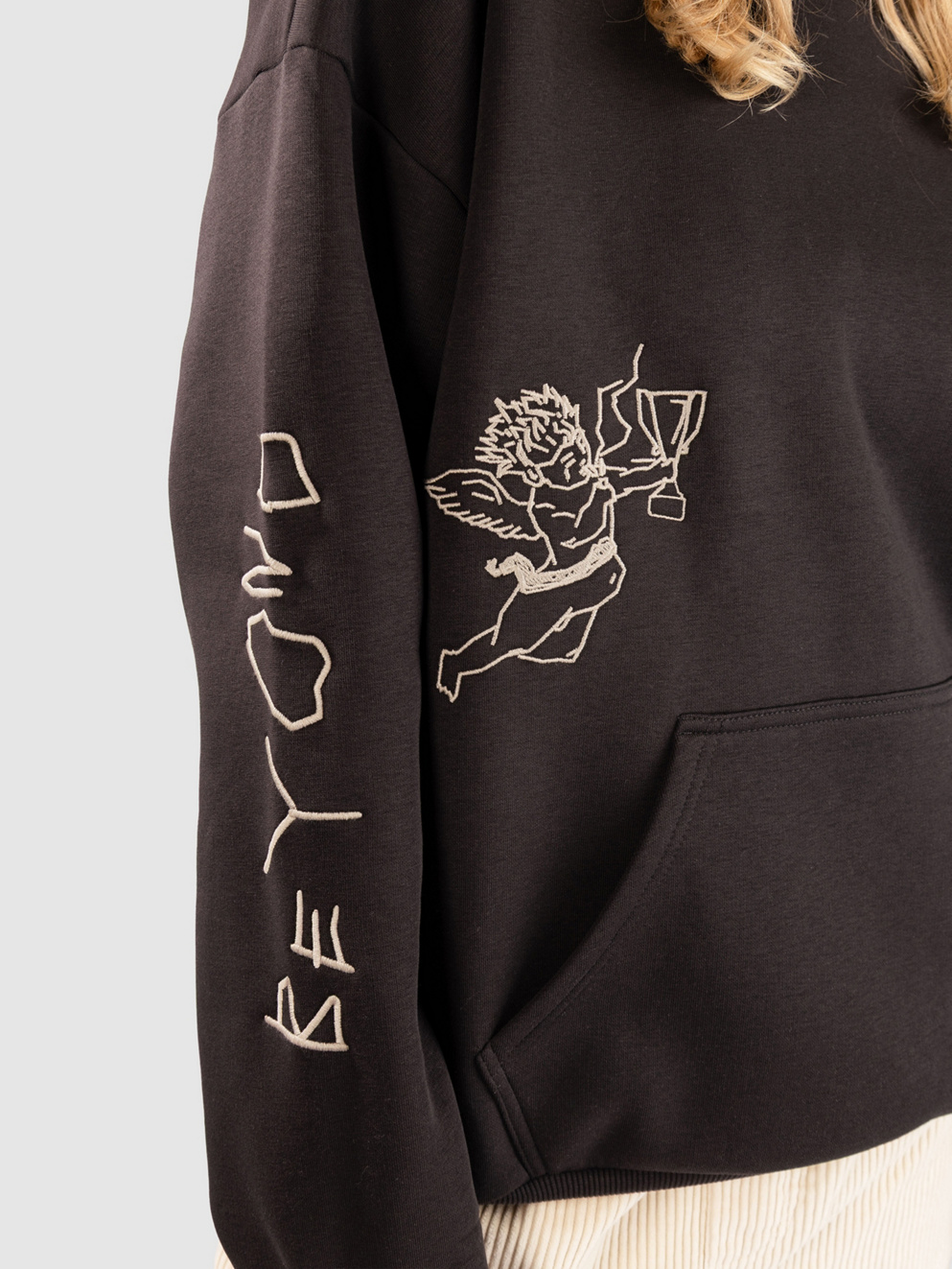 Beyond Medals Angel 2.0 Hoodie black/grey