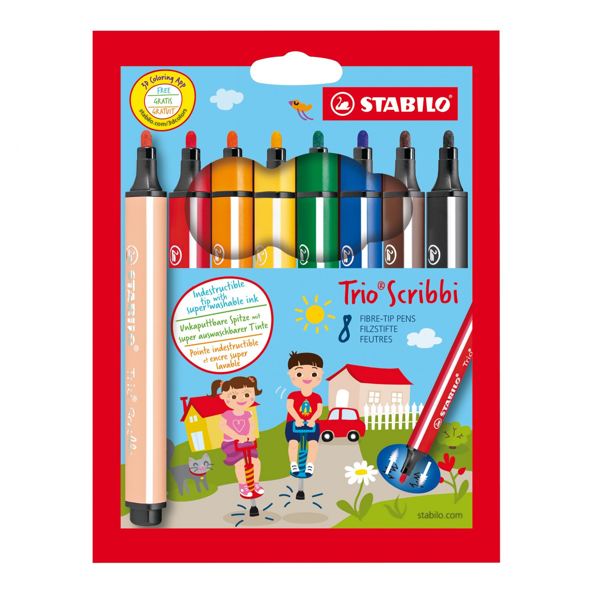Stabilo Trio Scribbi