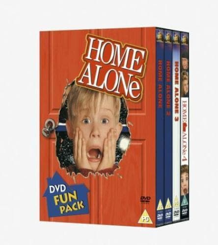 Home Alone/Home Alone 2 /Home Alone 3/Home Alone 4 DVD (2003) Macaulay Culkin, Pre-Owned Region 2