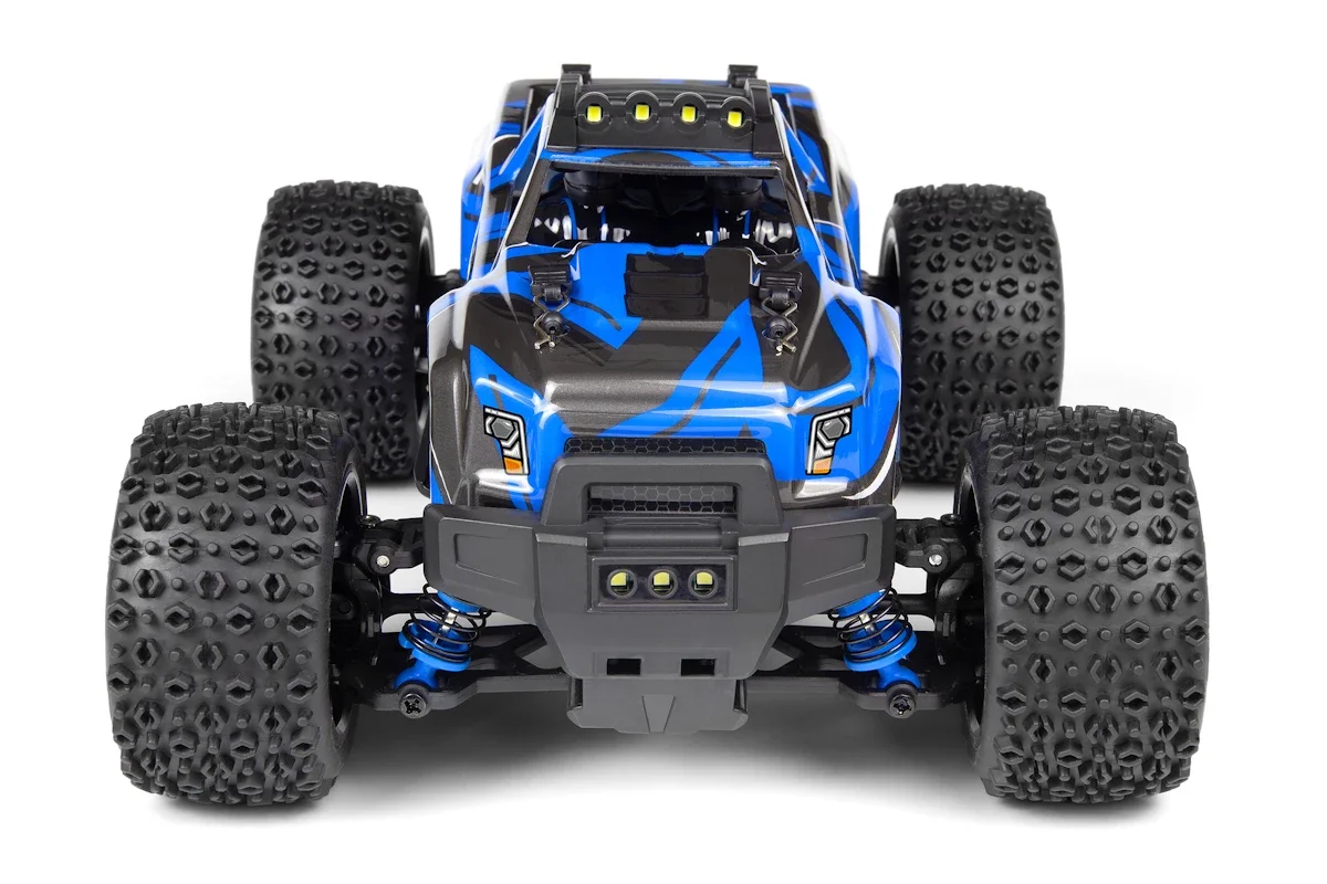 Maverick - Fjernstyret Bil Atom AT1 1/18 4WD Elektrisk Truck - Blå