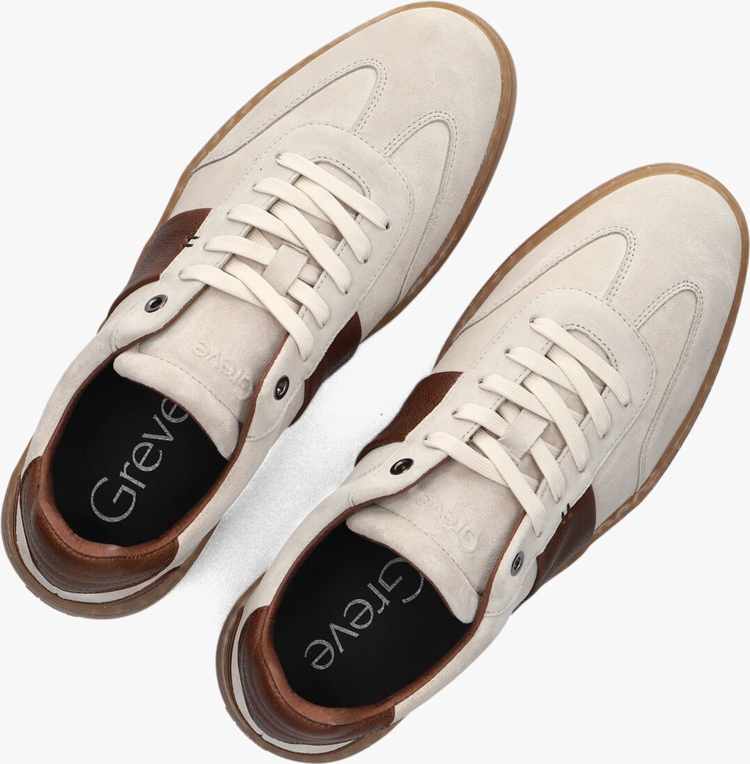 beige greve lage sneakers wave 2223