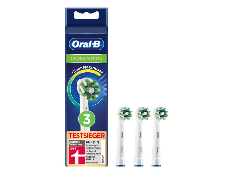 Cross Action opzetborstels 3 stuks