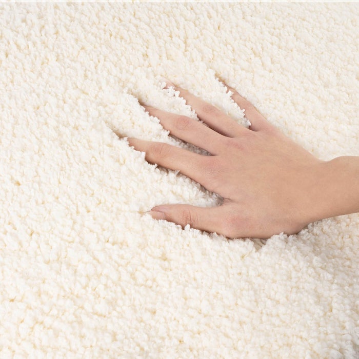 Sky Soft Badmat - Rechthoekig - Antislip achterkant - Crème / 70 x 120 cm
