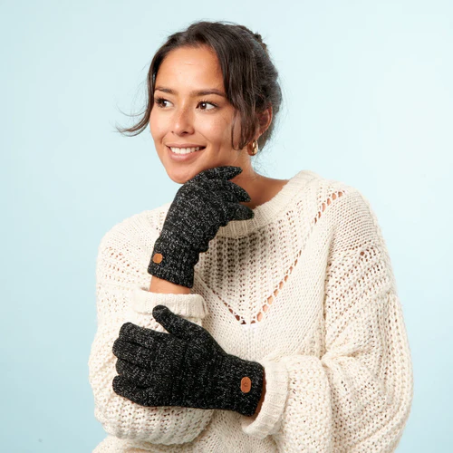 Gants Royal Mojito Noir Polaire noir