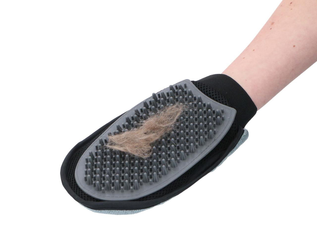Fellpflege Handschuh 2-in-1