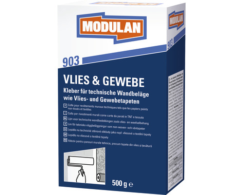MODULAN 903 Vlies- en weefsellijm voor technische wandbekleding zoals vlies- en weefselbehang 500 g