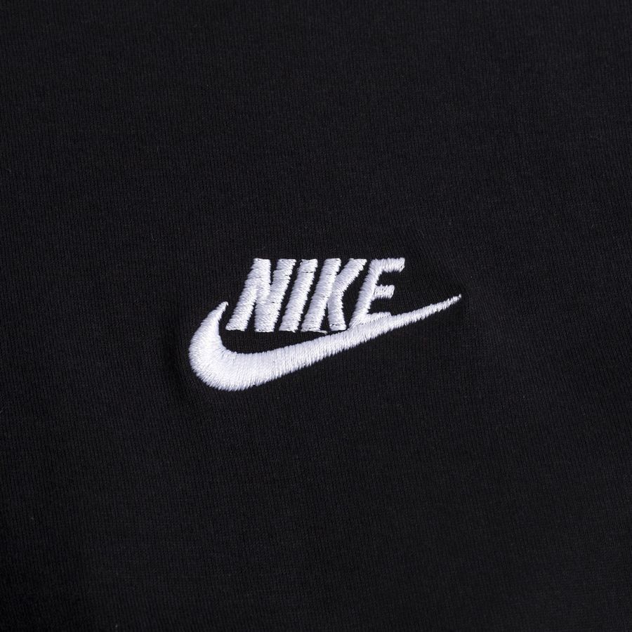 Nike T-Shirt NSW Club Manches Longues - Noir/Blanc