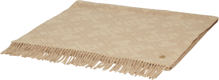 Tommy Hilfiger TH MONOGRAM WOOL SCARF Camel