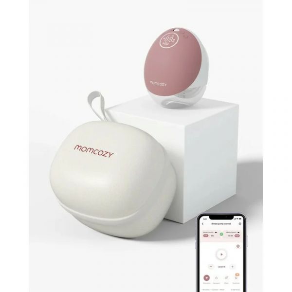Momcozy Bomba Leite Automática M9 Hands Free 1 Uni Vermelho