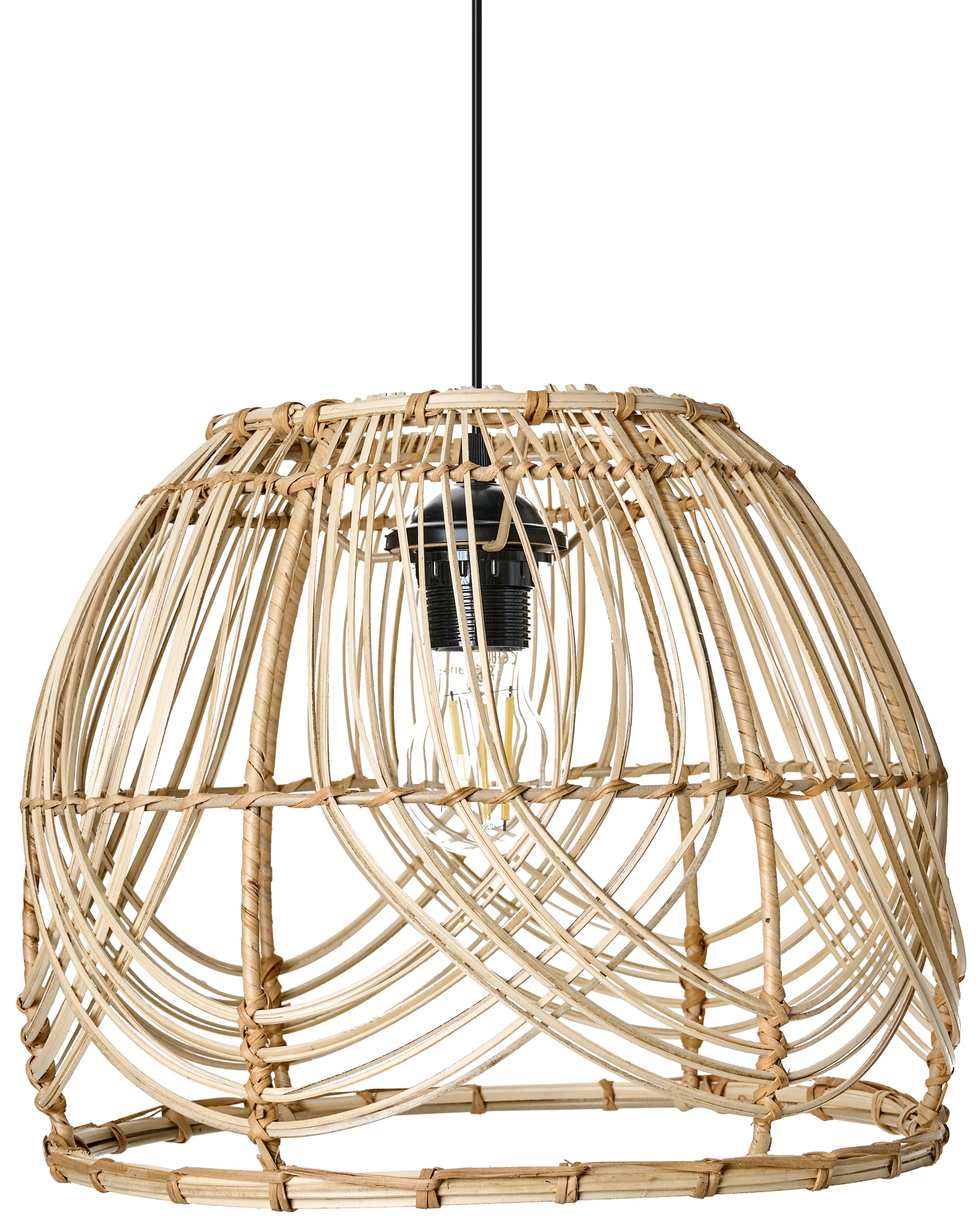 Hanglamp POSTRERO Rotan Natuurlijk