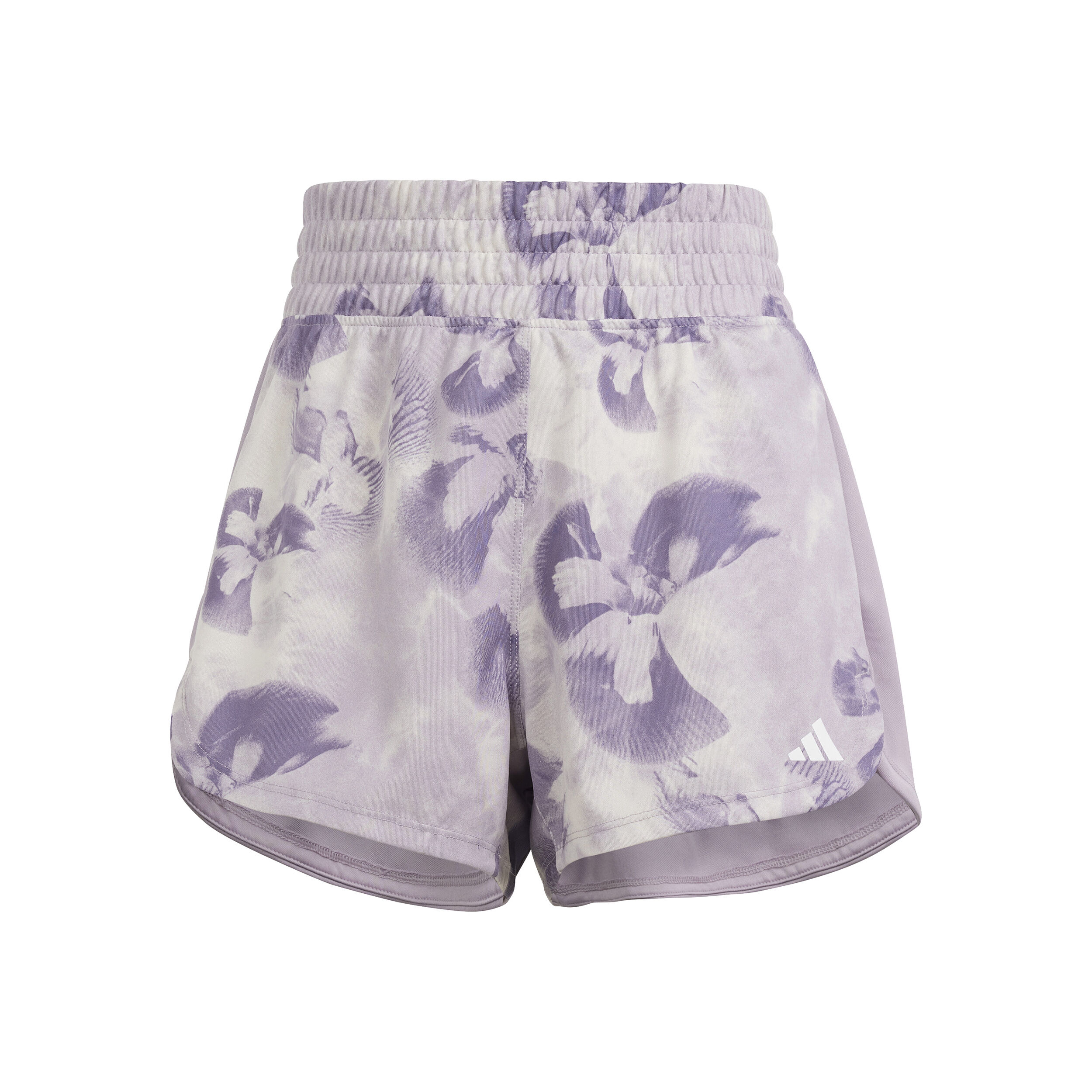 adidas Pacer Knitted Flower Shorts Femmes - Lilas