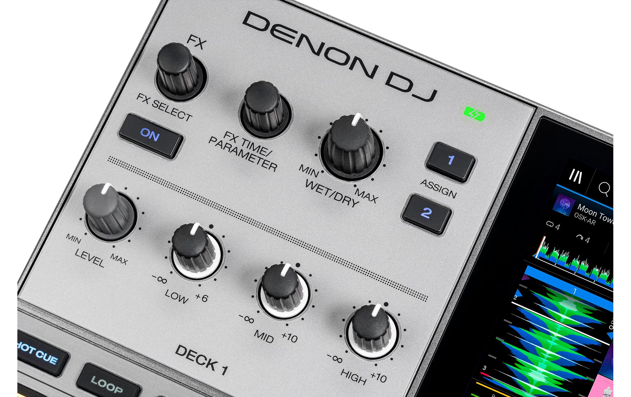 DJ-Controller DJ Prime Go+<br>2-Kanal-Stand-Alone DJ Konsole