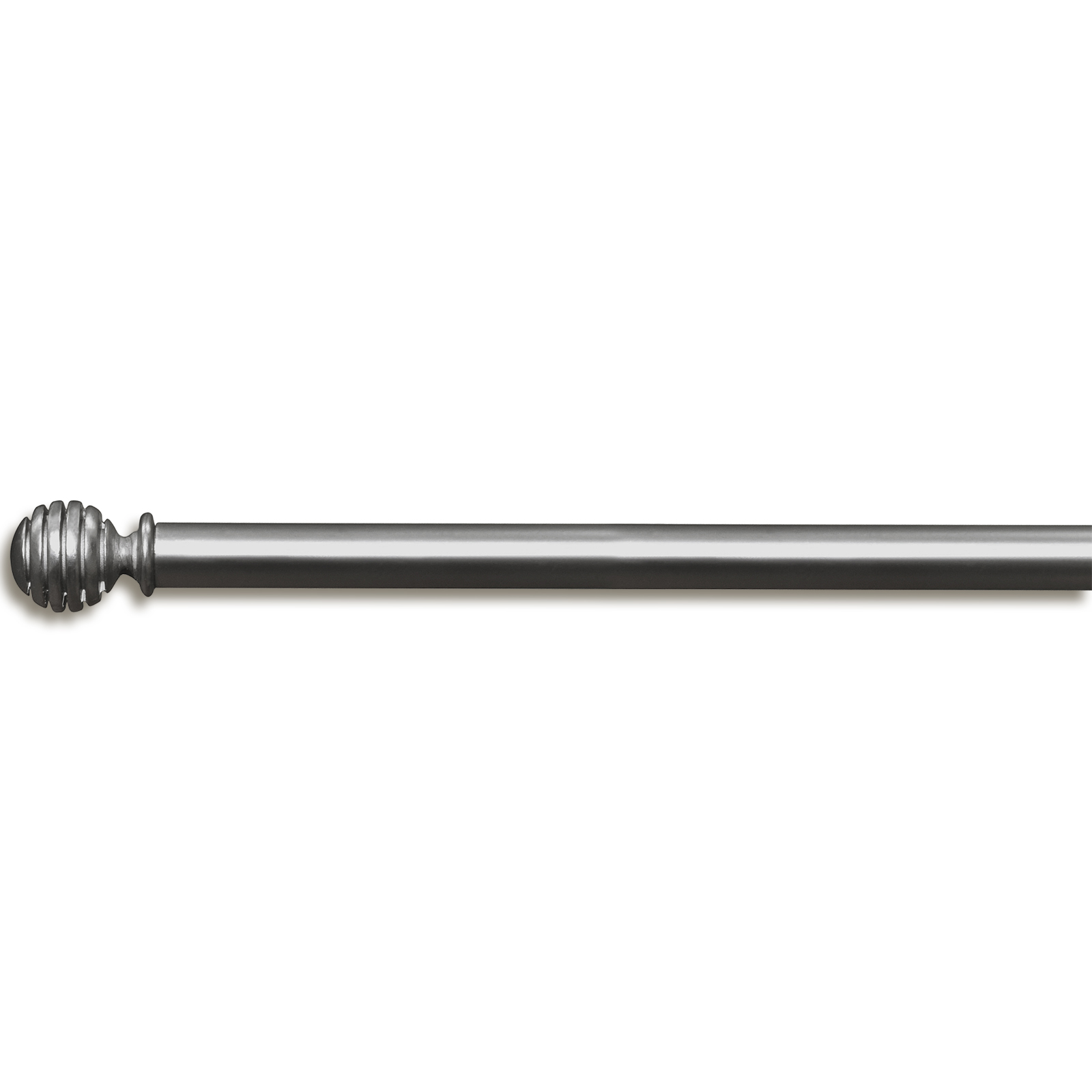 Bistro-Gardinenstange - anthrazit - 50-85 cm