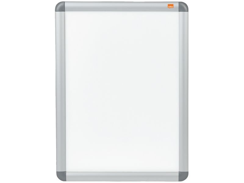 Nobo Premium Plus Plakatrahmen A3, freistehend und doppelse Plakatrahmen für die Wandbefestigung mit praktischer Aluminium-Klapprahmentechnik und entspiegelter PVC-Abdeckung. Motiv-Grösse: A3