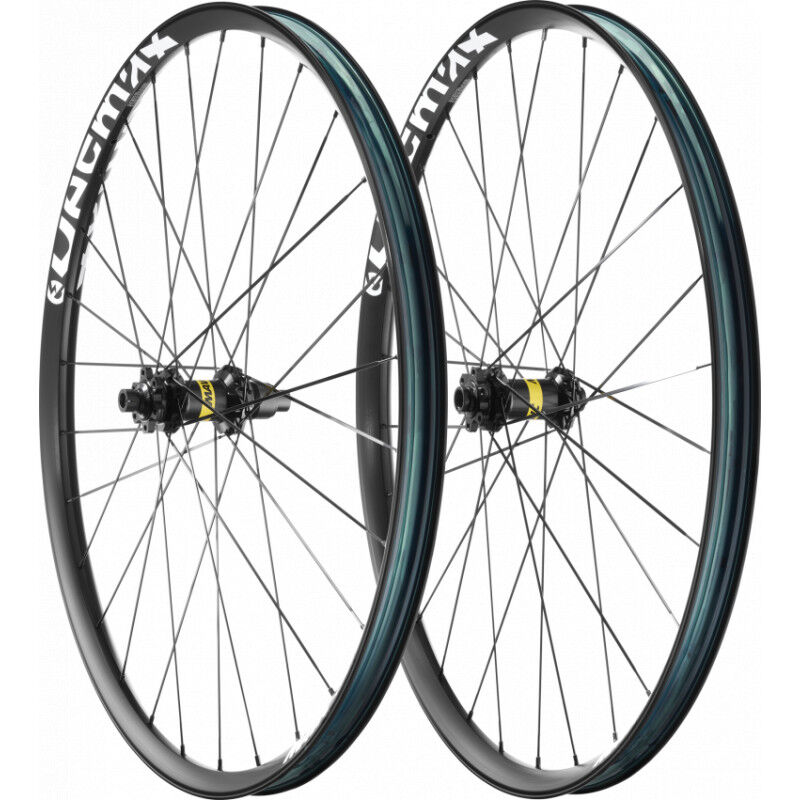 E-Deemax 27,5 | 15 x 110 - 12 x 148 mm Boost | Centerlock - Paire de roues VTT 27,5
